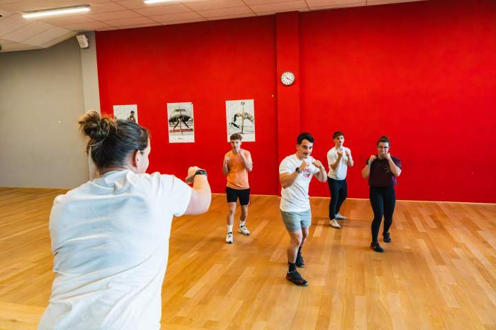 Séance de remise en forme à Saint-Flour