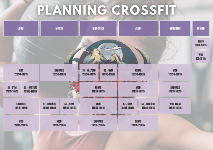 Planning salle de sport Saint-Flour